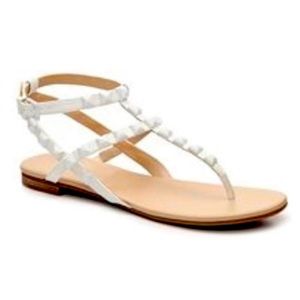 BCBGeneration Glorina-x Alabaster Flat Sandal
